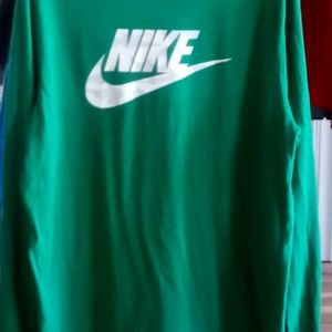 Nike Longsleeve Crew Neck Tee 2X Green Camo print